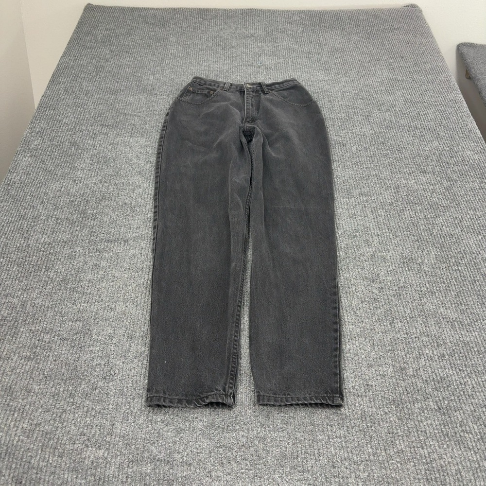 Vintage Route 66 Jeans Womens 5/6 Black Cotton Relaxed Fit High Waist Mom Retro